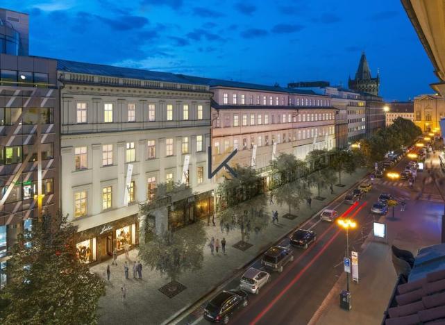 Pronájem kanceláře, Praha - Staré Město, Na příkopě, 330 m2