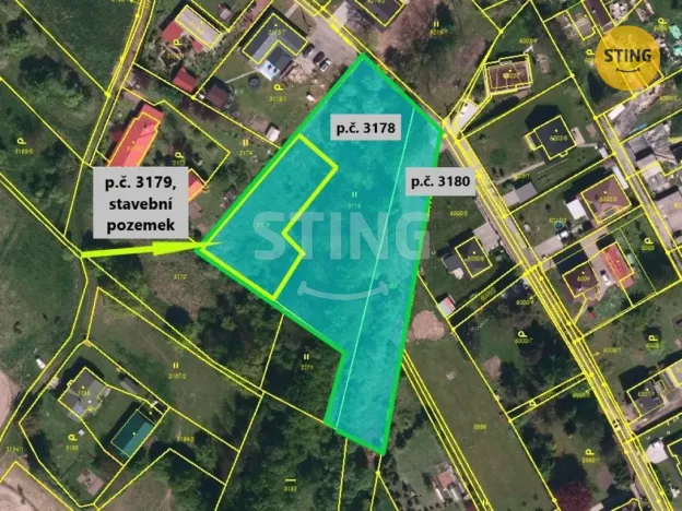 Prodej pozemku pro bydlení, Ostrava - Radvanice, 5079 m2