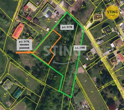 Prodej pozemku pro bydlení, Ostrava - Radvanice, 5079 m2