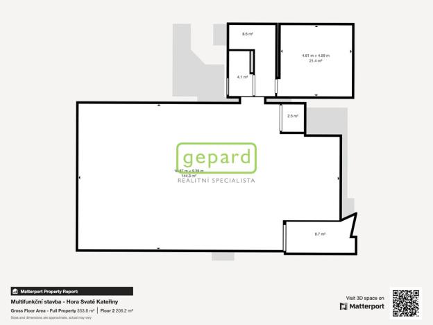 Prodej restaurace, Hora Svaté Kateřiny, nám. Pionýrů, 807 m2