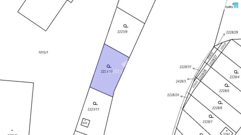 Prodej zahrady, Humpolec, Okružní, 373 m2