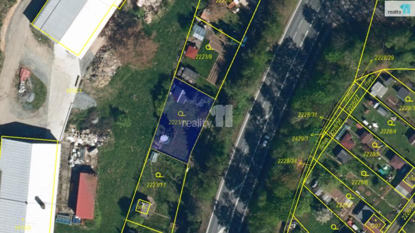 Prodej zahrady, Humpolec, Okružní, 373 m2