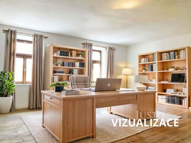 Pronájem kanceláře, Jílové u Prahy, Masarykovo náměstí, 34 m2