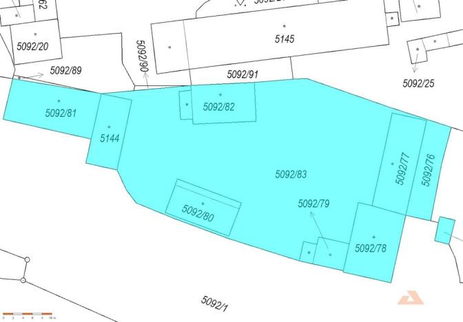 Prodej výrobních prostor, Louny, Říční, 2310 m2
