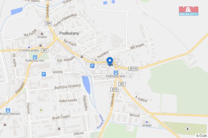 Prodej zahrady, Podbořany, 170 m2