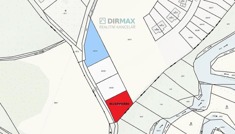 Prodej pozemku pro bydlení, Plzeň, 1250 m2