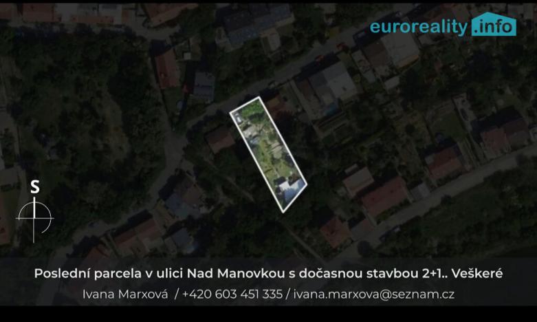 Prodej pozemku pro bydlení, Praha - Ruzyně, Nad Manovkou, 713 m2