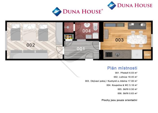 Prodej bytu 2+kk, Praha - Žižkov, Jeseniova, 46 m2
