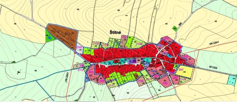 Prodej pozemku pro bydlení, Žirovnice - Štítné, 1405 m2