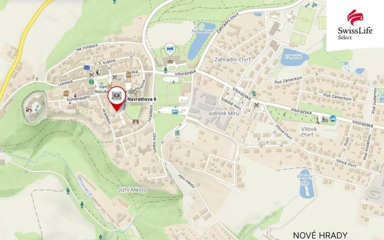 Prodej bytu 3+1, Nové Hrady, Navrátilova, 107 m2