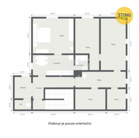 Pronájem komerční nemovitosti, Český Těšín, Mánesova, 258 m2