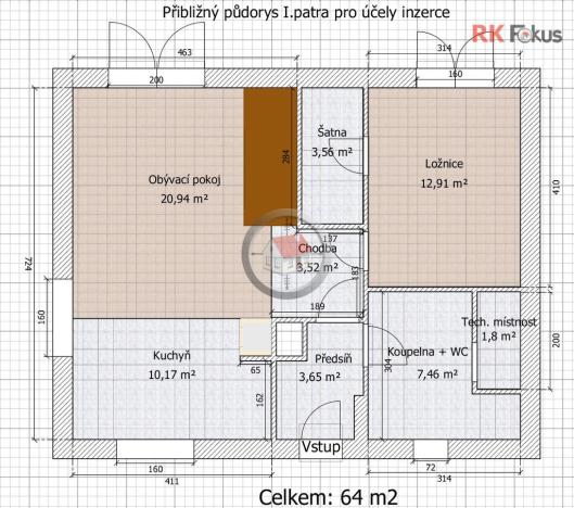 Prodej rodinného domu, Dalešice, 125 m2