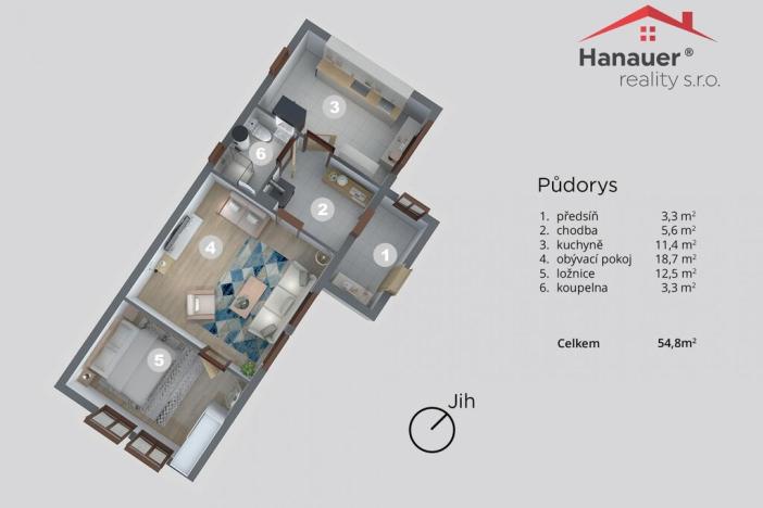 Prodej rodinného domu, Lkáň, 55 m2