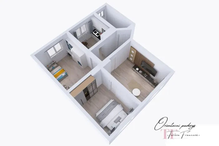 Prodej bytu 3+1, Krnov, Nádražní, 78 m2