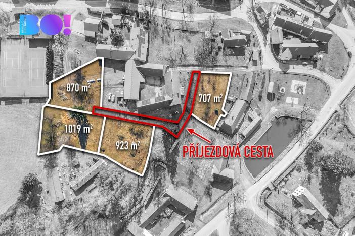 Prodej pozemku pro bydlení, Jindřichův Hradec - Děbolín, 1019 m2