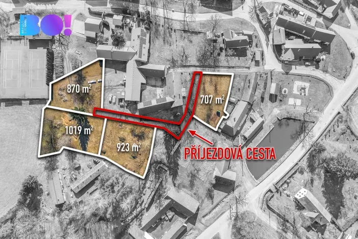 Prodej pozemku pro bydlení, Jindřichův Hradec - Děbolín, 1019 m2