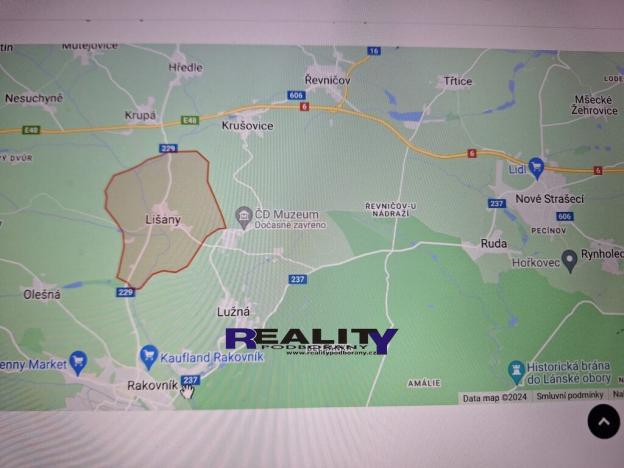 Prodej pozemku pro bydlení, Lišany, Zátiší, 1026 m2