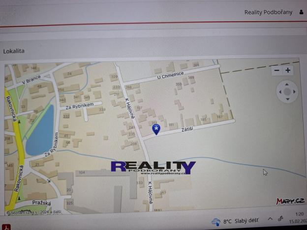 Prodej pozemku pro bydlení, Lišany, Zátiší, 1026 m2