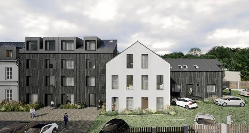 Prodej bytu 1+kk, Horní Planá, Náměstí, 39 m2