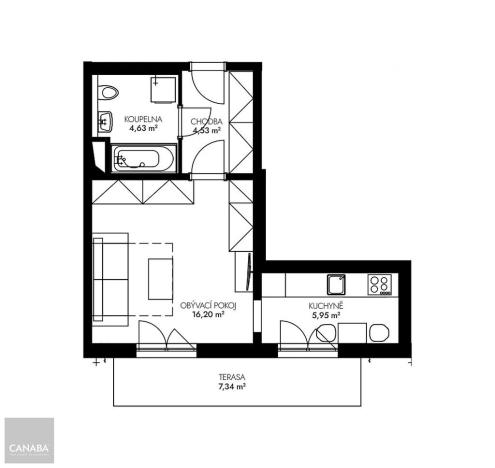 Prodej bytu 1+1, Praha - Nové Město, 39 m2