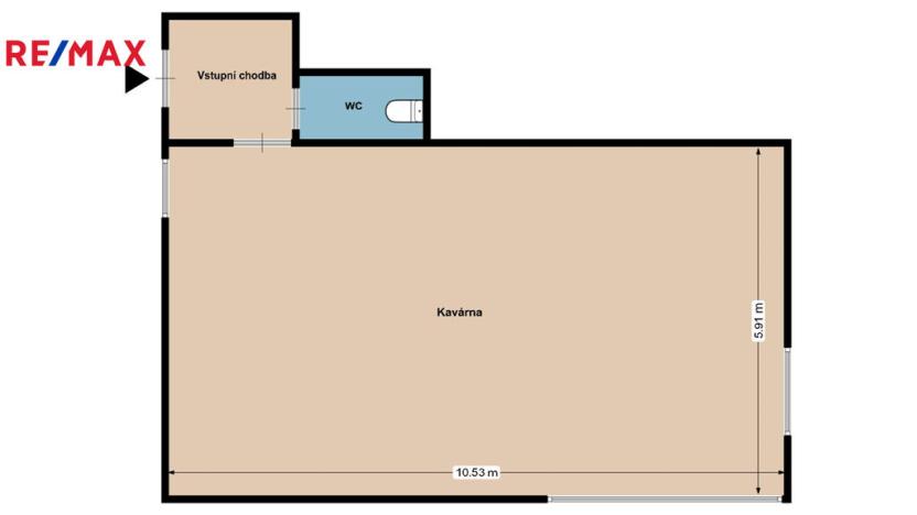 Pronájem komerční nemovitosti, Praha - Nusle, Bohuslava ze Švamberka, 68 m2