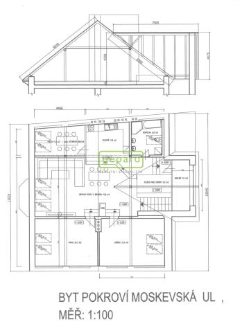 Prodej atypického bytu, Ústí nad Labem - Ústí nad Labem-centrum, Moskevská, 159 m2