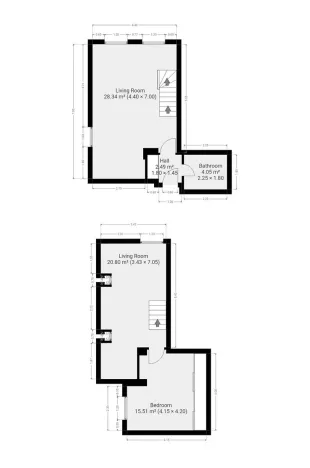 Pronájem bytu 2+kk, Praha - Radotín, Věštínská, 74 m2