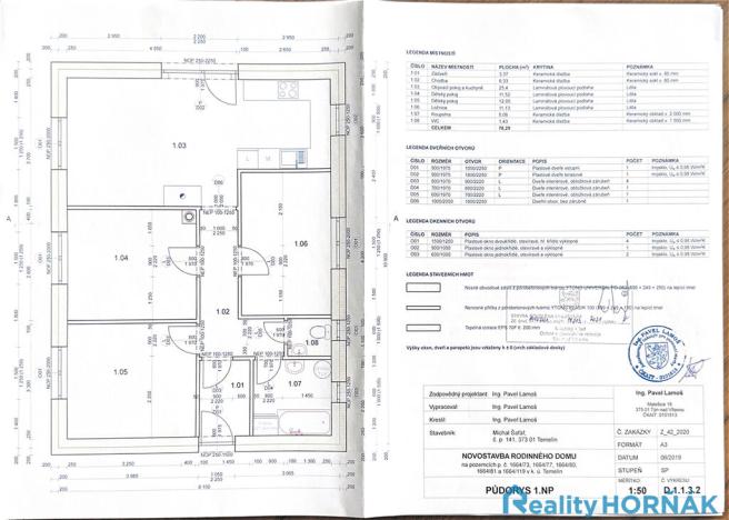Prodej pozemku pro bydlení, Temelín, 1733 m2