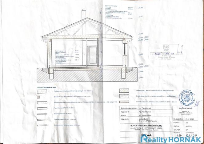Prodej pozemku pro bydlení, Temelín, 1733 m2