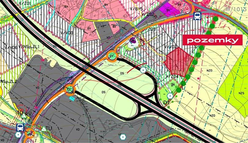 Prodej komerčního pozemku, Strančice, 7647 m2