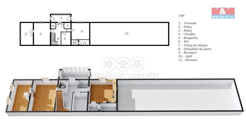 Prodej rodinného domu, Nepoměřice, 188 m2