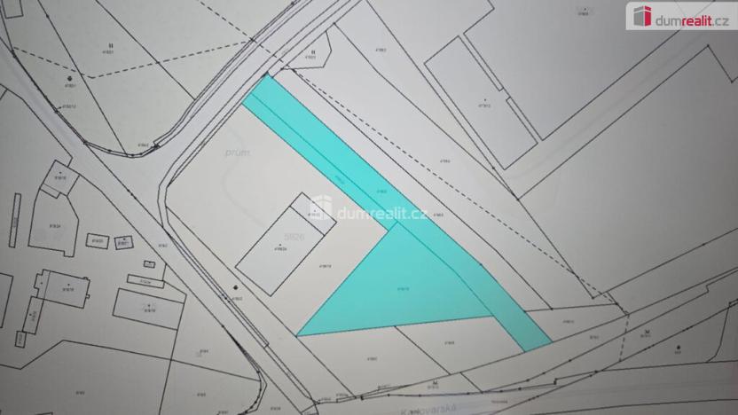 Prodej komerčního pozemku, Chomutov, 6499 m2