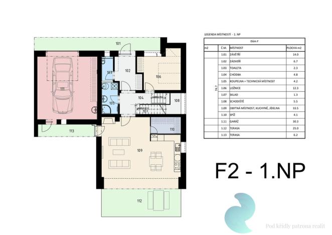 Prodej rodinného domu, České Budějovice, Ke Včelné, 212 m2