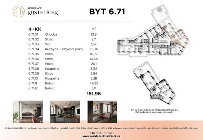 Prodej bytu 4+kk, Pardubice, Štrossova, 161 m2