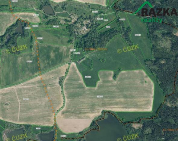 Prodej pole, Ctiboř - Březí, 859004 m2