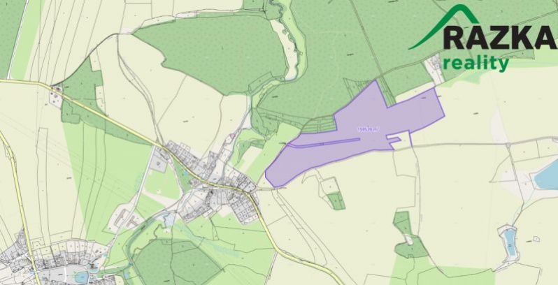 Prodej pole, Tisová - Trnová, 159359 m2