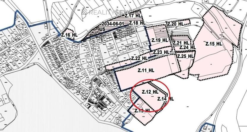 Prodej pozemku pro bydlení, Hluboká nad Vltavou, Lesní, 1414 m2