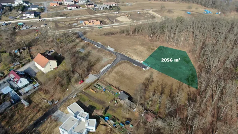 Prodej pozemku pro bydlení, Hluboká nad Vltavou, Lesní, 2056 m2