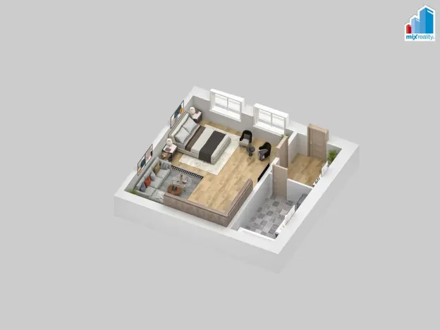 Prodej bytu 1+kk, Chotěšov, Plzeňská, 52 m2