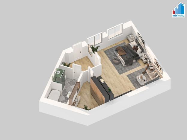 Prodej bytu 1+kk, Chotěšov, Plzeňská, 66 m2