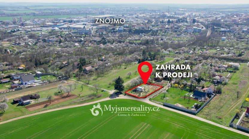 Prodej zahrady, Znojmo, 561 m2