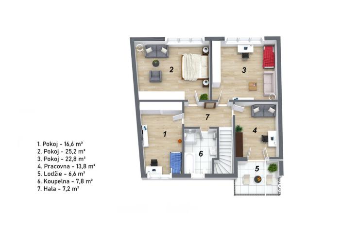 Prodej rodinného domu, Jenštejn - Dehtáry, 200 m2