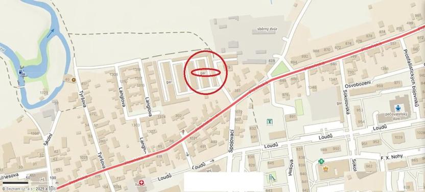 Prodej garáže, Dobřany, Plzeňská, 19 m2