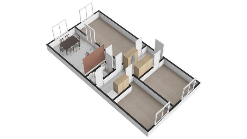 Pronájem bytu 3+1, Praha - Nusle, Pujmanové, 70 m2