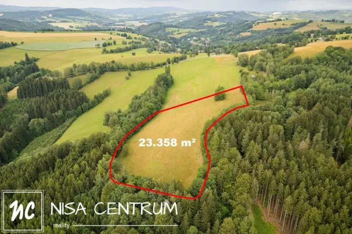 Prodej louky, Víchová nad Jizerou, 23358 m2