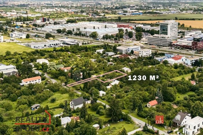 Prodej pozemku pro bydlení, Brno - Přízřenice, Moravanské lány, 1230 m2