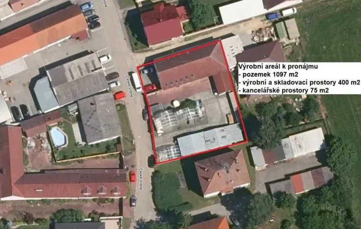 Pronájem výrobních prostor, České Budějovice - České Budějovice 2, České Vrbné, 550 m2