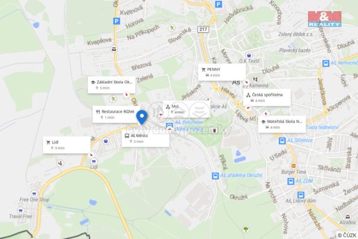 Prodej bytu 4+1, Aš, Jateční, 153 m2