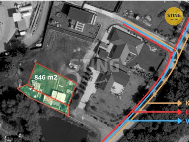 Prodej pozemku pro bydlení, Písek - Budějovické Předměstí, 846 m2