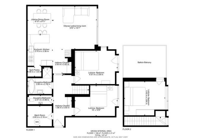 Pronájem bytu 4+kk, Mokrá-Horákov - Mokrá, 127 m2